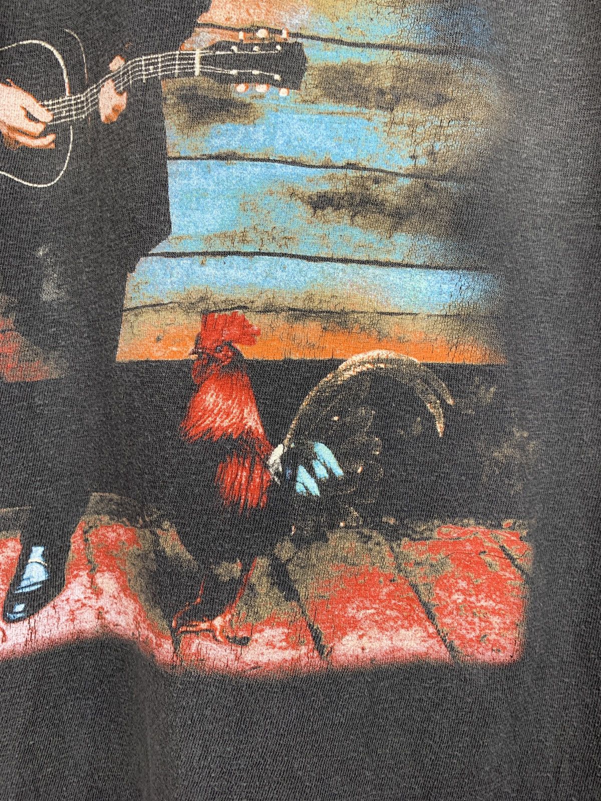 Band Tees 1995 Vintage Zucchero Spirito DiVino Tour T-Shirt Size US M / EU 48-50 / 2 - 10 Thumbnail