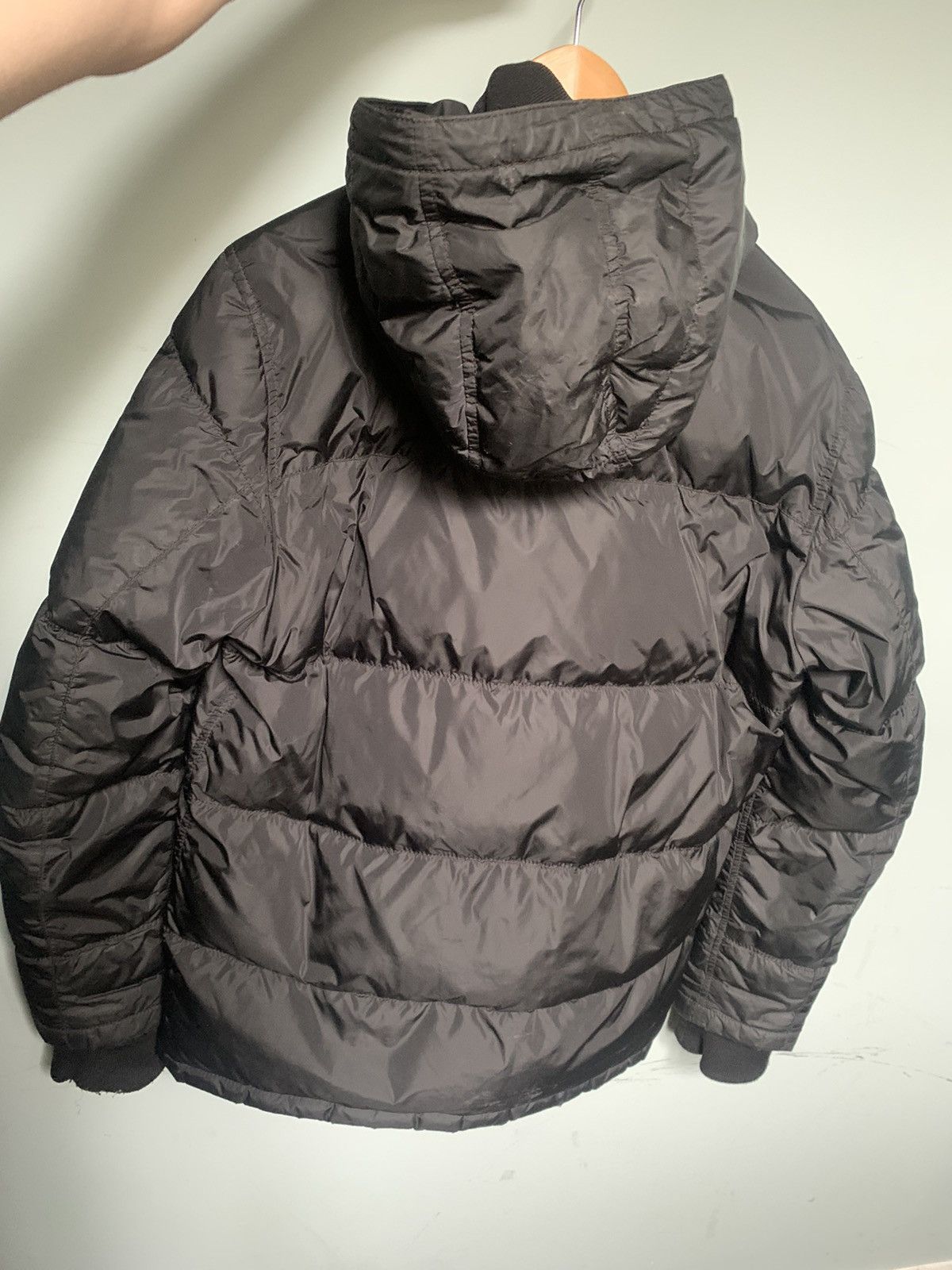 Prada Prada Nylon Black Puffer Jacket with Hoodie Size US L / EU 52-54 / 3 - 2 Thumbnail
