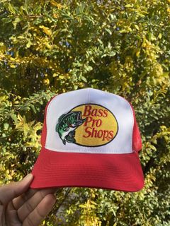 Bass Pro Shops Hat Logo Mesh Fishing Hunting Trucker Cap