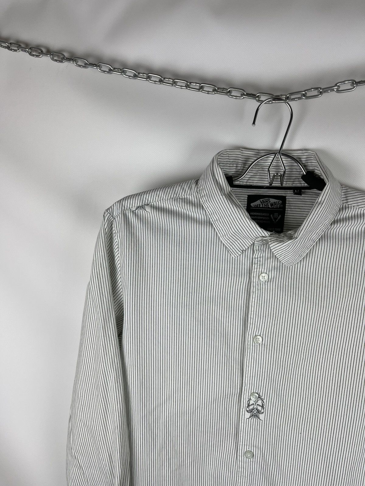 Vans Vans vintage striped logo printed pattern ls shirt Size US M / EU 48-50 / 2 - 2 Thumbnail