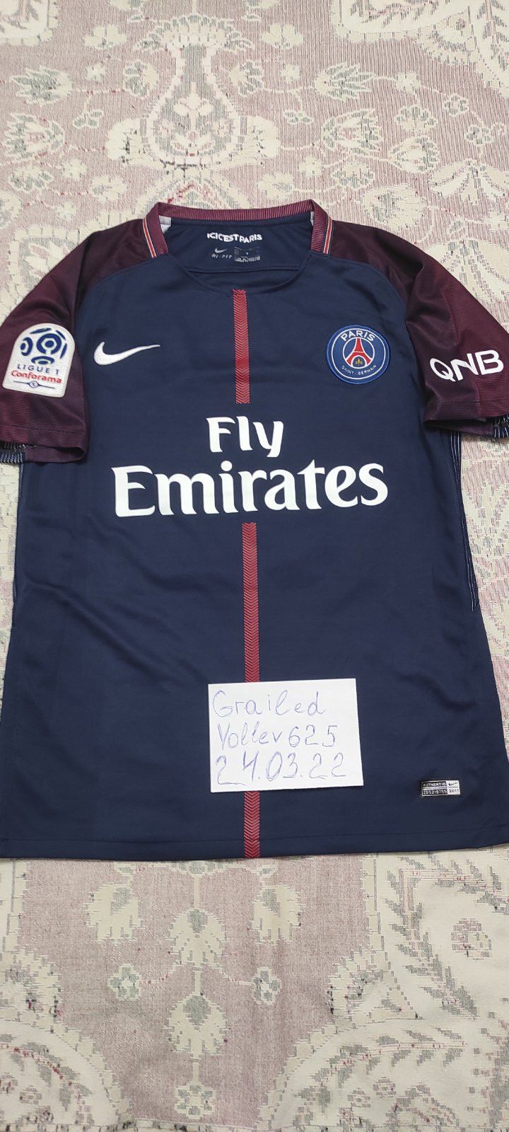 Nike Paris SaintGermain PSG shirt 10 Neymar Grailed