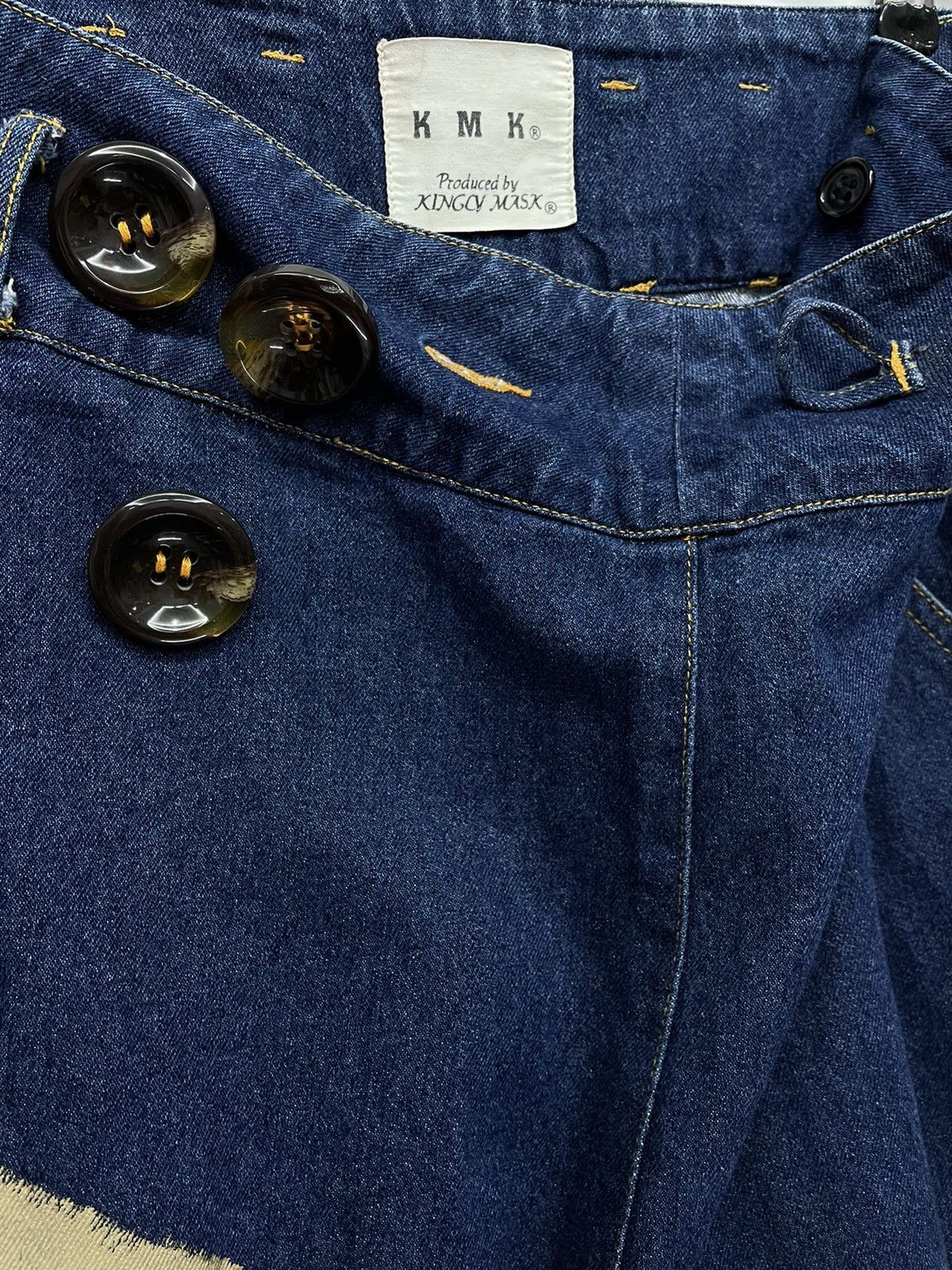 Japanese Brand KINGLY MASK Denim Pants Memphis Puppy Rick Owens Style Size US 28 / EU 44 - 5 Thumbnail
