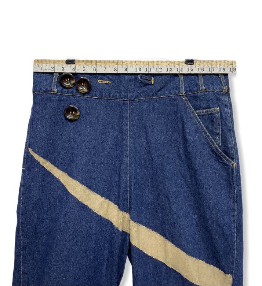 Japanese Brand KINGLY MASK Denim Pants Memphis Puppy Rick Owens Style Size US 28 / EU 44 - 9 Thumbnail