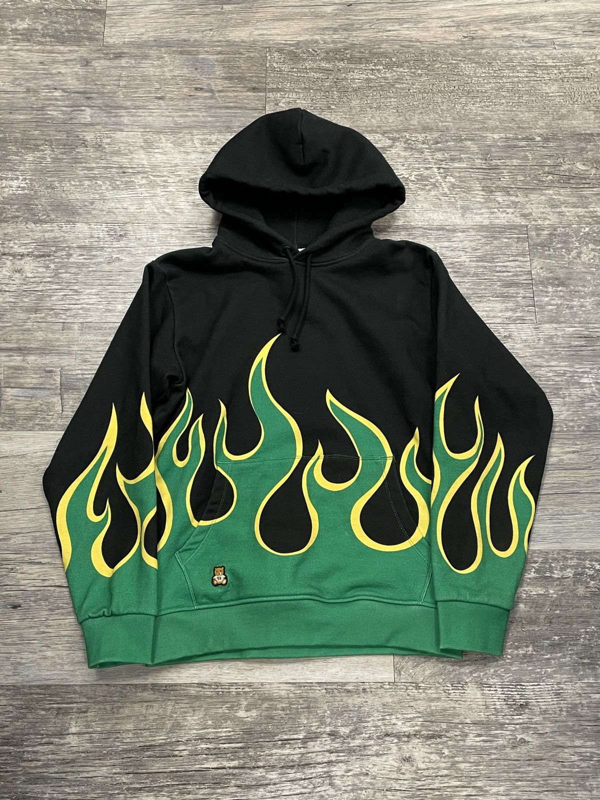 Teddy fresh best sale flame hoodie