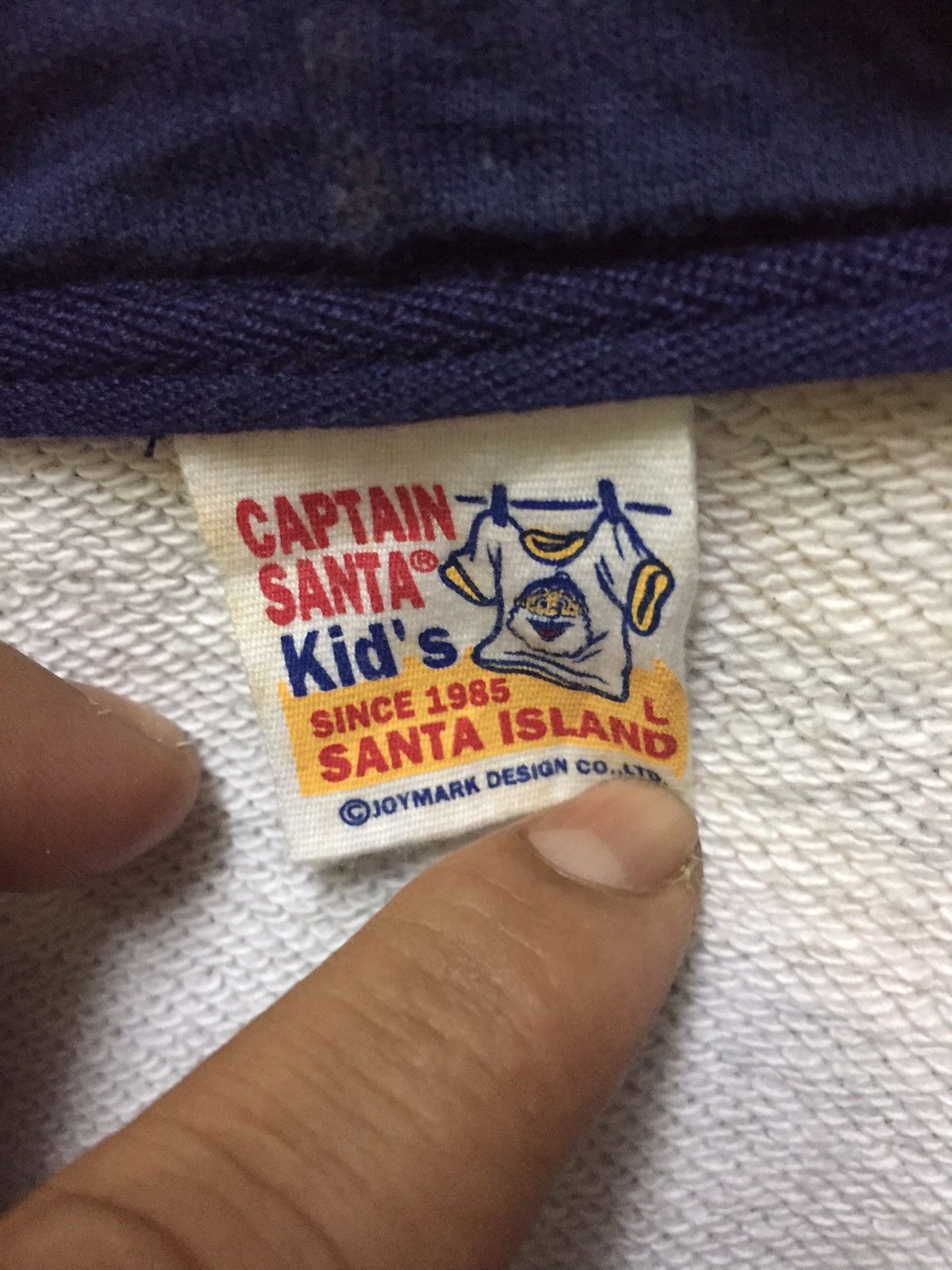Japanese Brand × Vintage Vintage Monogram Captain Santa Zipper Size US S / EU 44-46 / 1 - 4 Thumbnail
