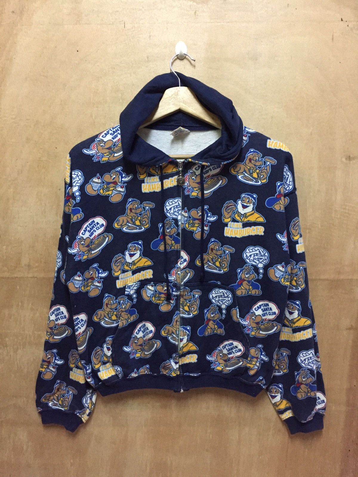 Japanese Brand × Vintage Vintage Monogram Captain Santa Zipper Size US S / EU 44-46 / 1 - 1 Thumbnail