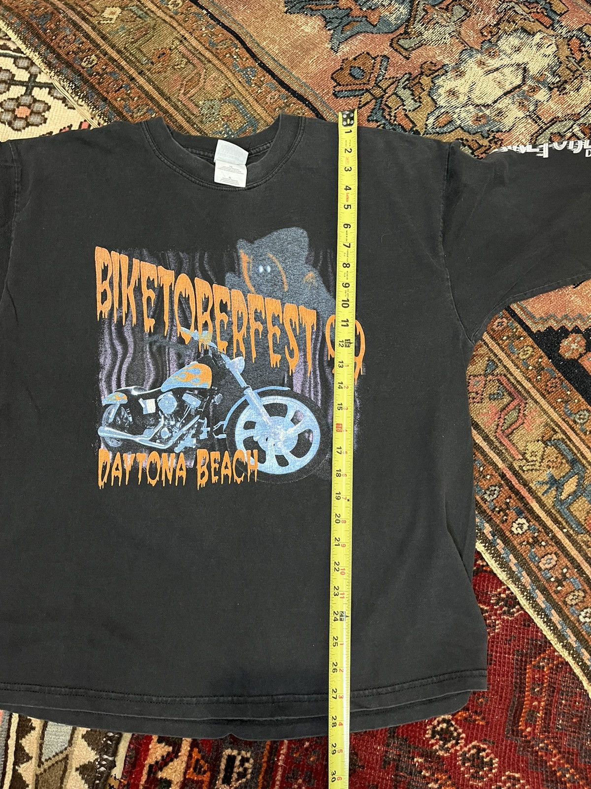 Vintage Vintage black Biketoberfest long sleeve shirt 1999 Size US XL / EU 56 / 4 - 7 Thumbnail