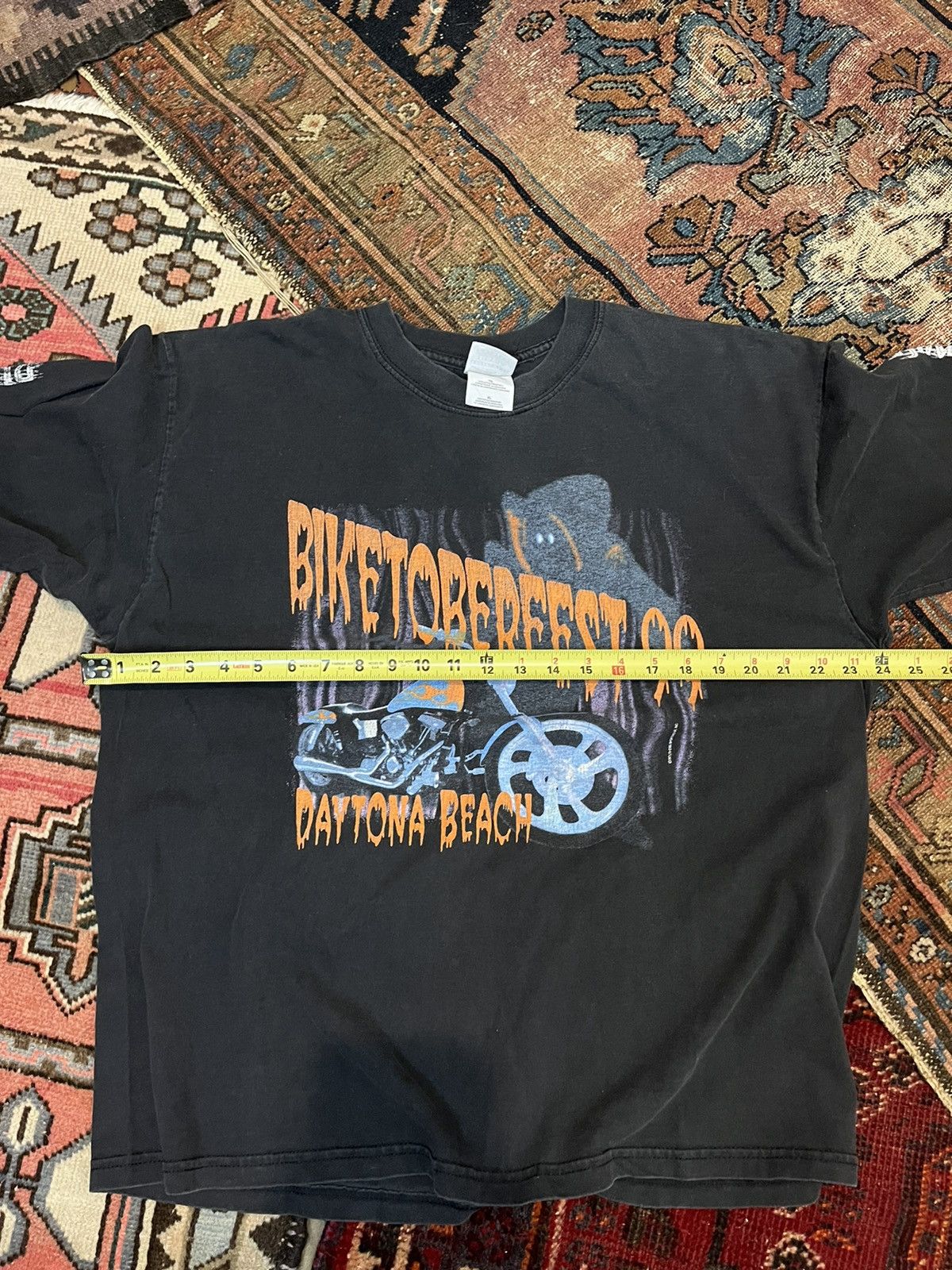 Vintage Vintage black Biketoberfest long sleeve shirt 1999 Size US XL / EU 56 / 4 - 6 Thumbnail
