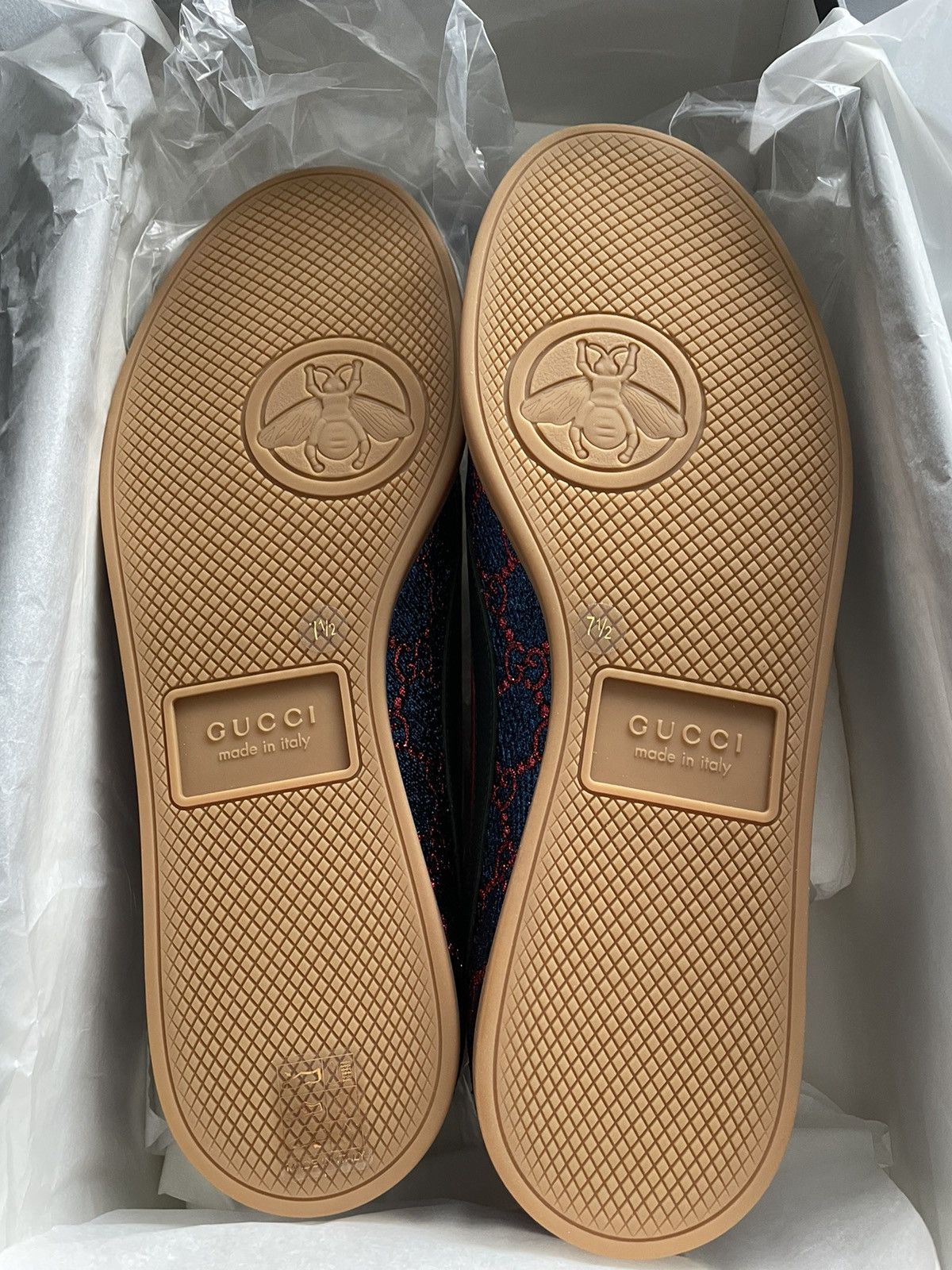 Gucci Super Runway GG Logo Limited Edition ACE Leather Sneaker Size US 8 / EU 41 - 14 Thumbnail