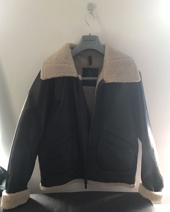 Belstaff Belstaff X Goodwood Leather Shearling Jacket | Grailed