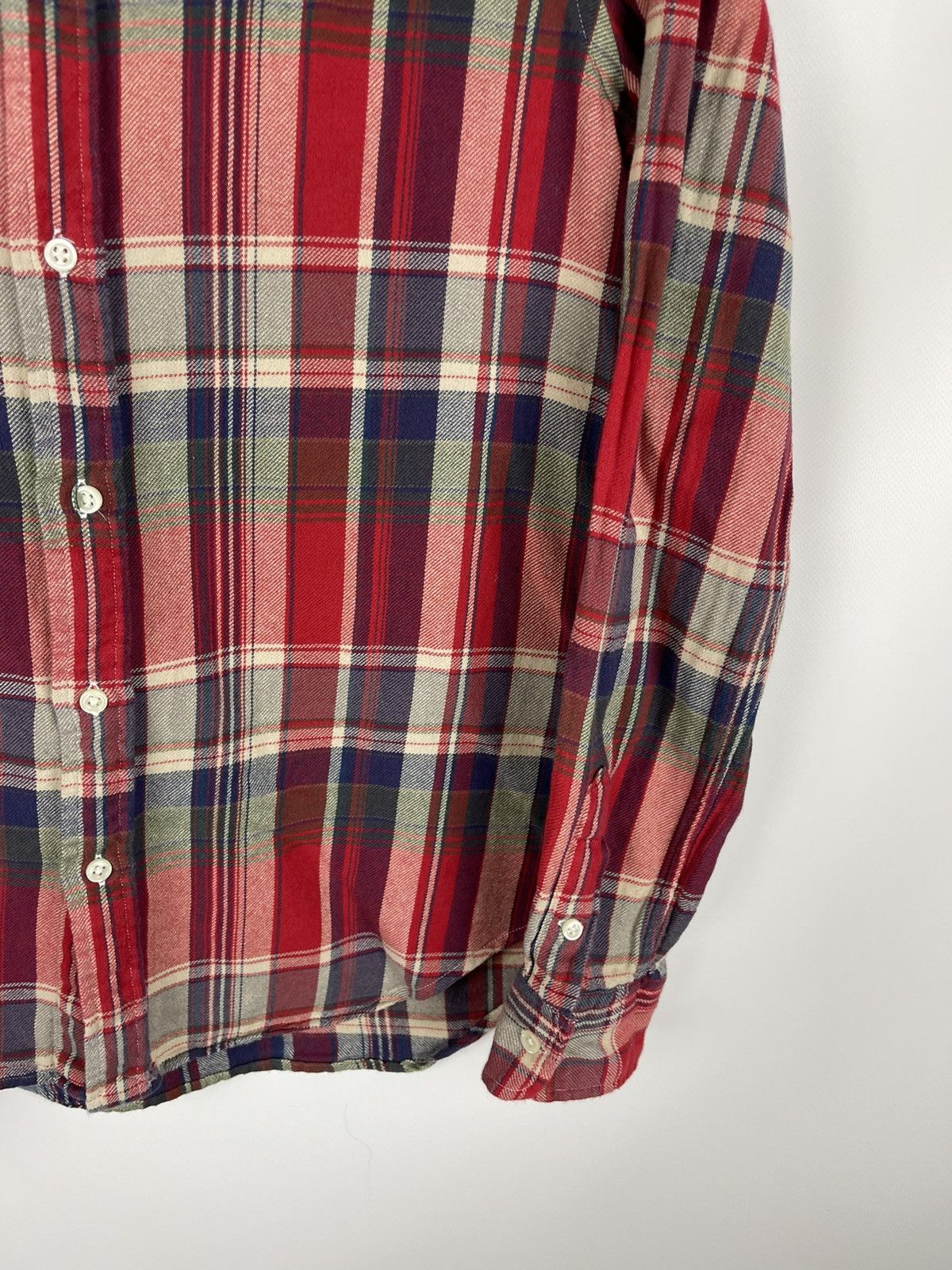 Flannel Polo Ralph Lauren flannel checkered shirt travis Scott style Size M / US 6-8 / IT 42-44 - 5 Thumbnail