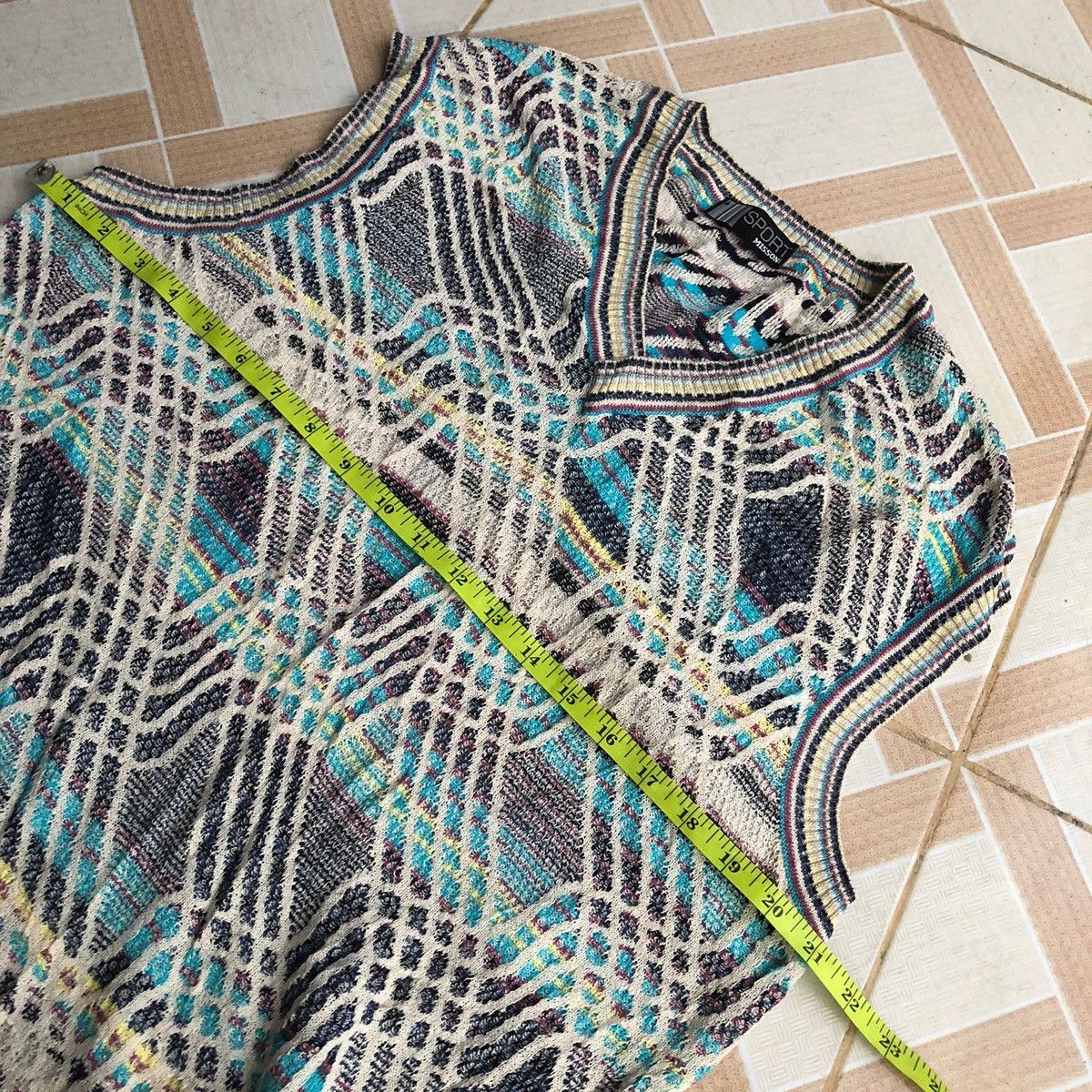 Missoni Missoni Wool Front V-neck Vest Size US M / EU 48-50 / 2 - 6 Thumbnail