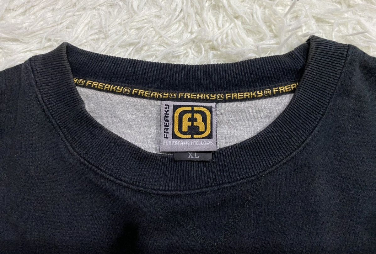 Japanese Brand Japanese Brand Freaky Massive Spellout Oversize Pullover Size US XL / EU 56 / 4 - 11 Thumbnail