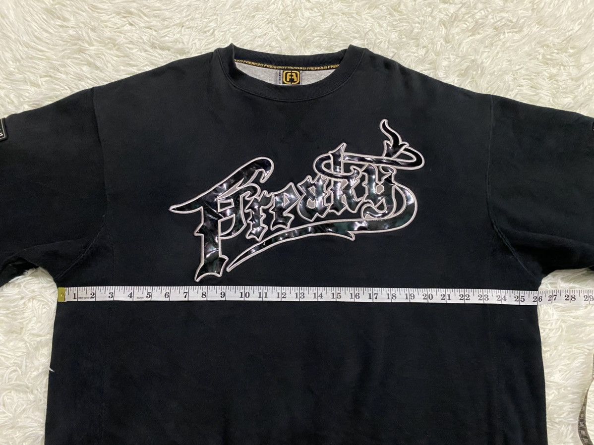 Japanese Brand Japanese Brand Freaky Massive Spellout Oversize Pullover Size US XL / EU 56 / 4 - 15 Thumbnail