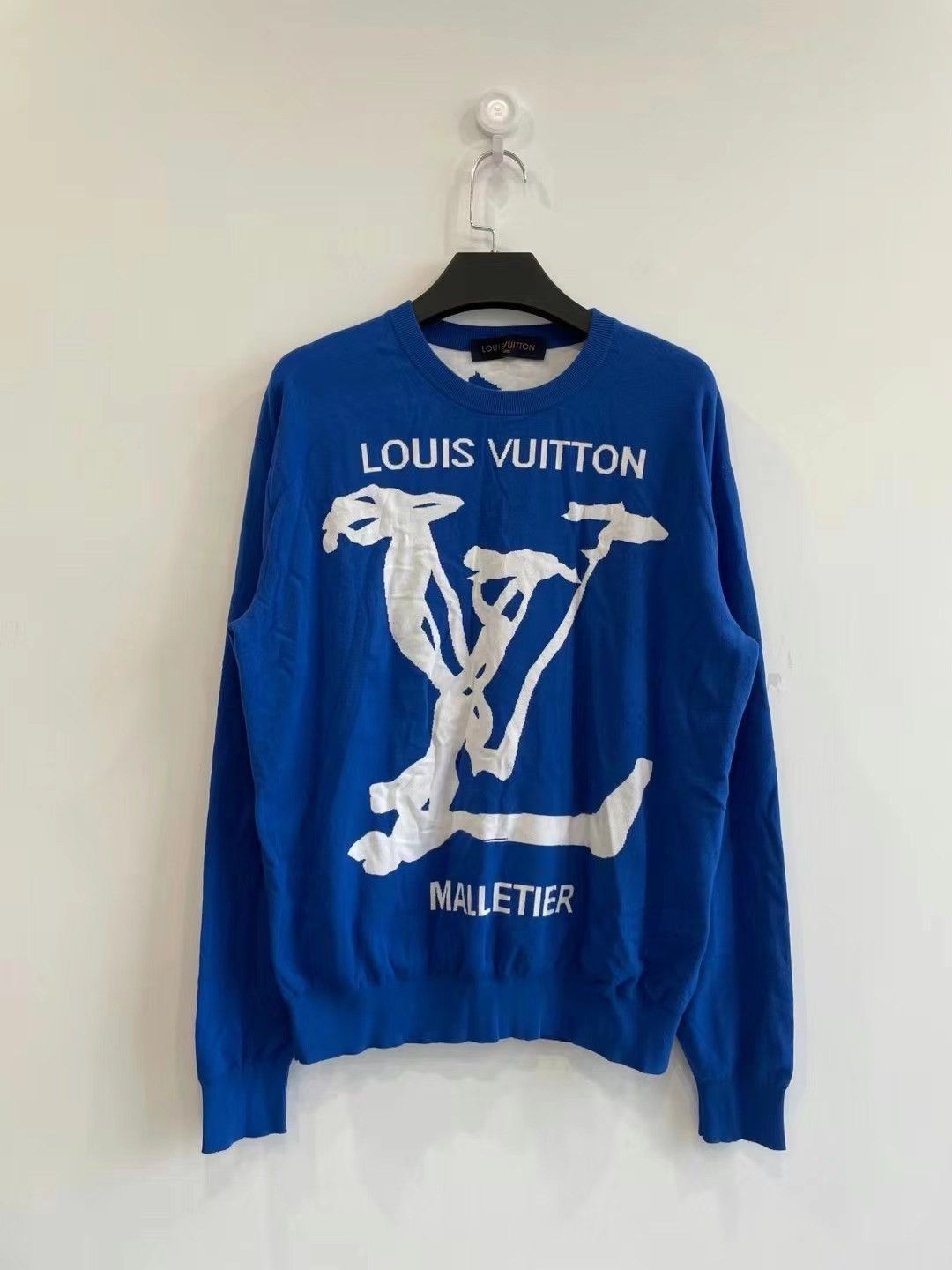 Louis Vuitton Malletier Clouds Crewneck Sweater - Authentic Luxury