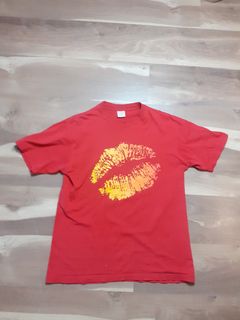 Supreme 2025 lips tee