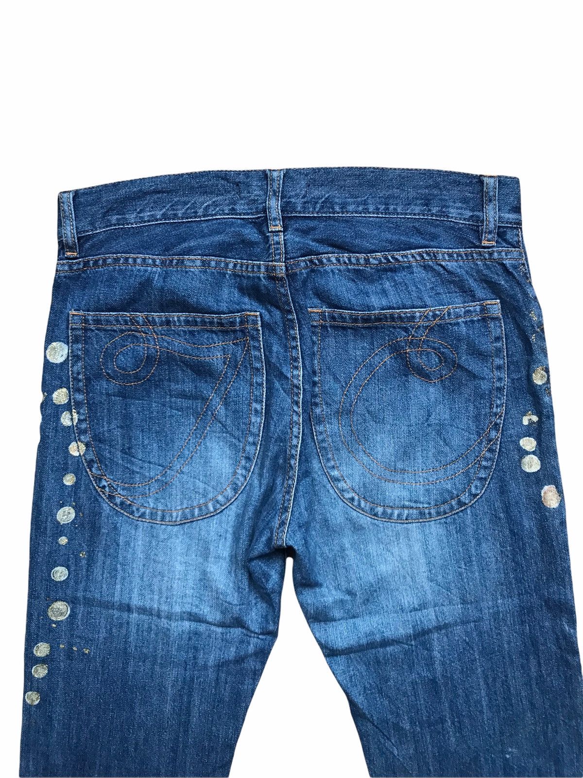 Issey Miyake Tsumori Chisato 7/8 Denim Pants Size US 29 - 4 Thumbnail
