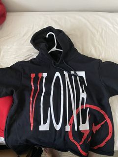 VLONE x Fragment Design Unisex Logo V Grey/Red VLHD17FW003 - KICKS CREW