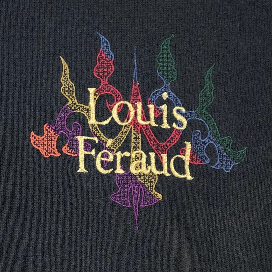 Louis Feraud Vintage Louis Féraud Paris Crewneck Sweatshirt Embroidery Size US M / EU 48-50 / 2 - 6 Thumbnail