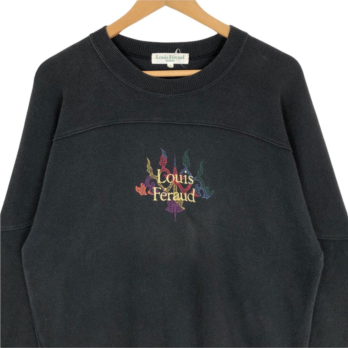 Louis Feraud Vintage Louis Féraud Paris Crewneck Sweatshirt Embroidery Size US M / EU 48-50 / 2 - 5 Thumbnail