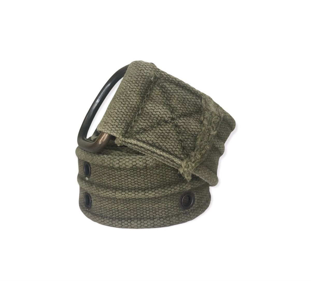 image of Avirex Military Canvas Buckle Belt, Men's