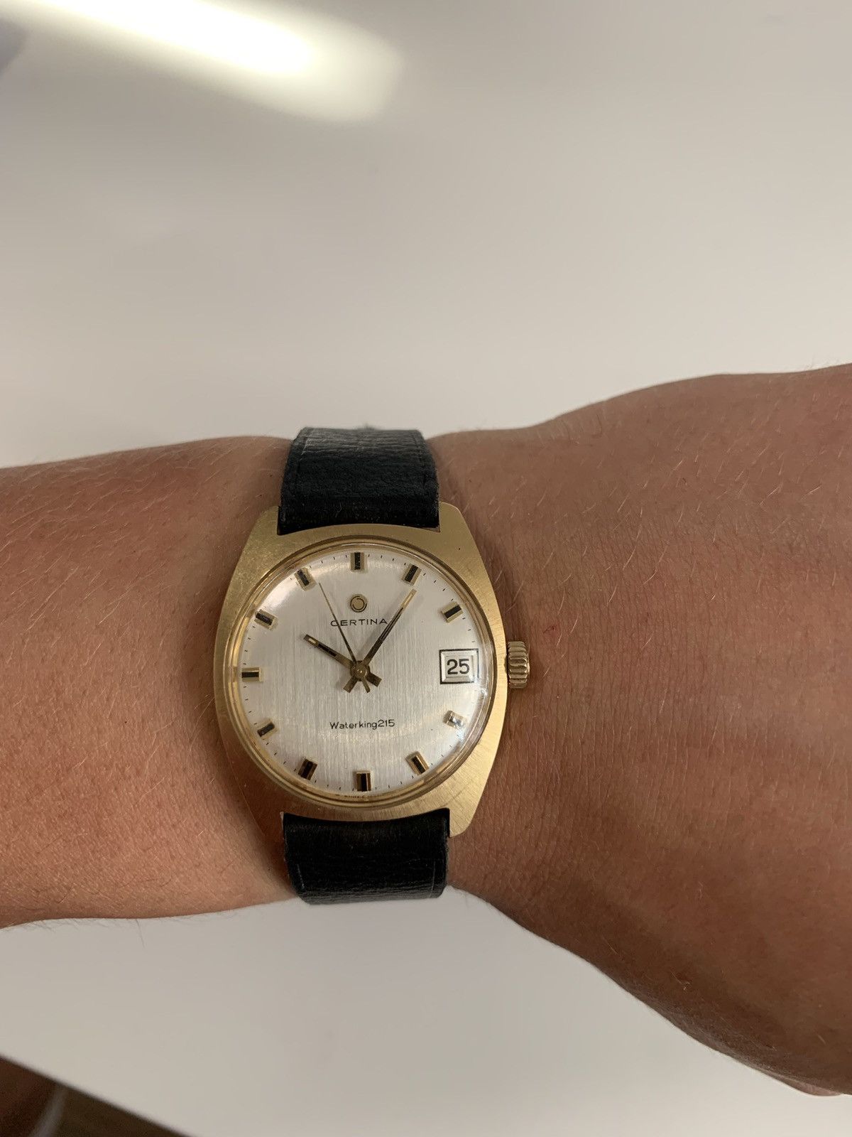 Vintage Swiss watch Certina Waterking215 25-661 17 jewels