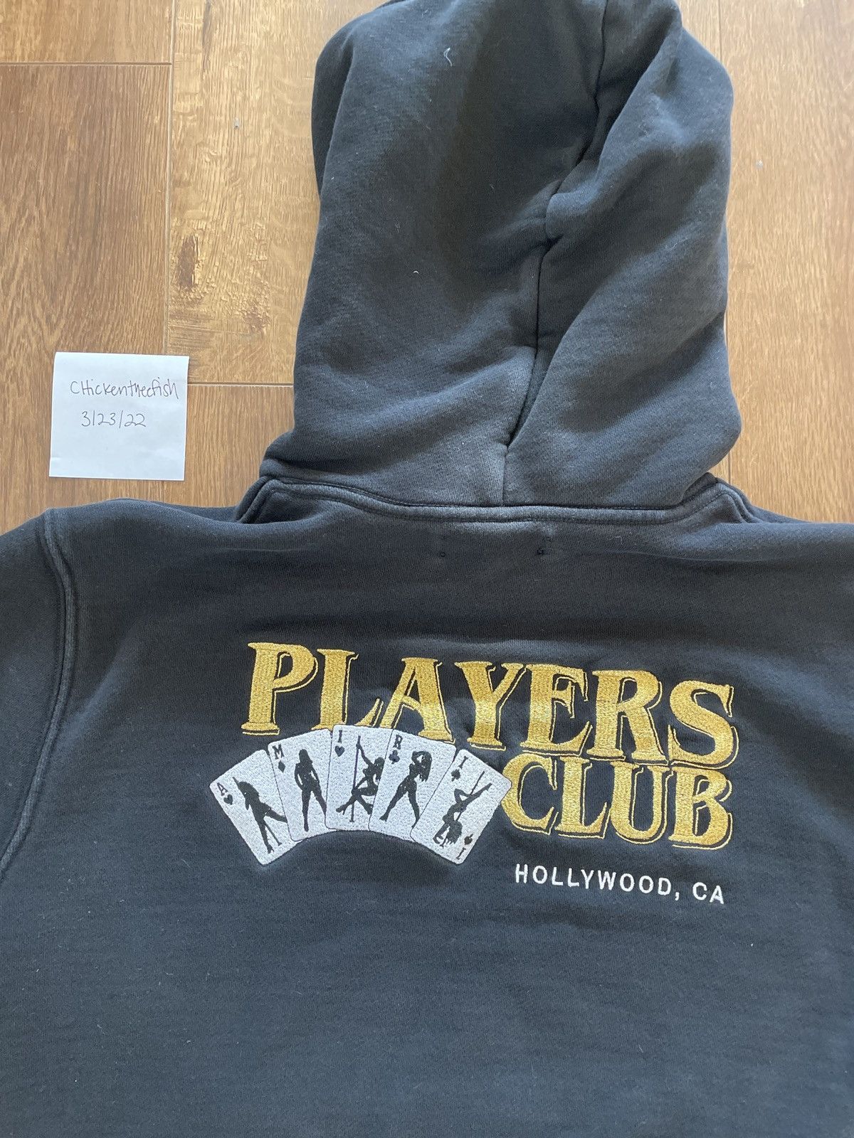 Amiri players club hoodie hotsell