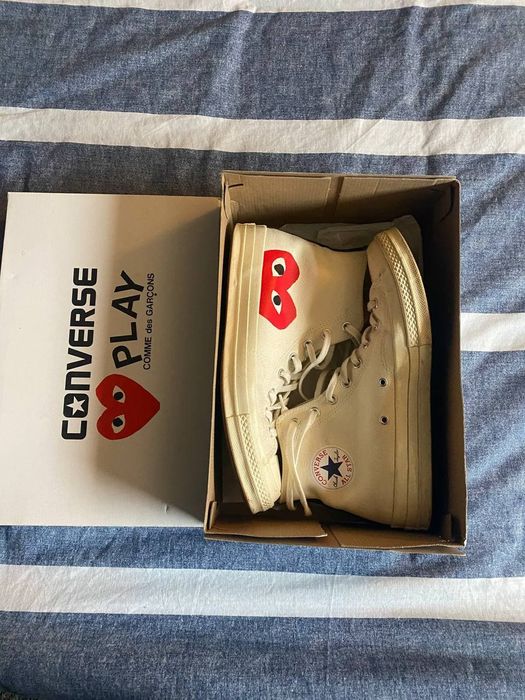 Converse Comme Des Garcon Play x Converse | Grailed