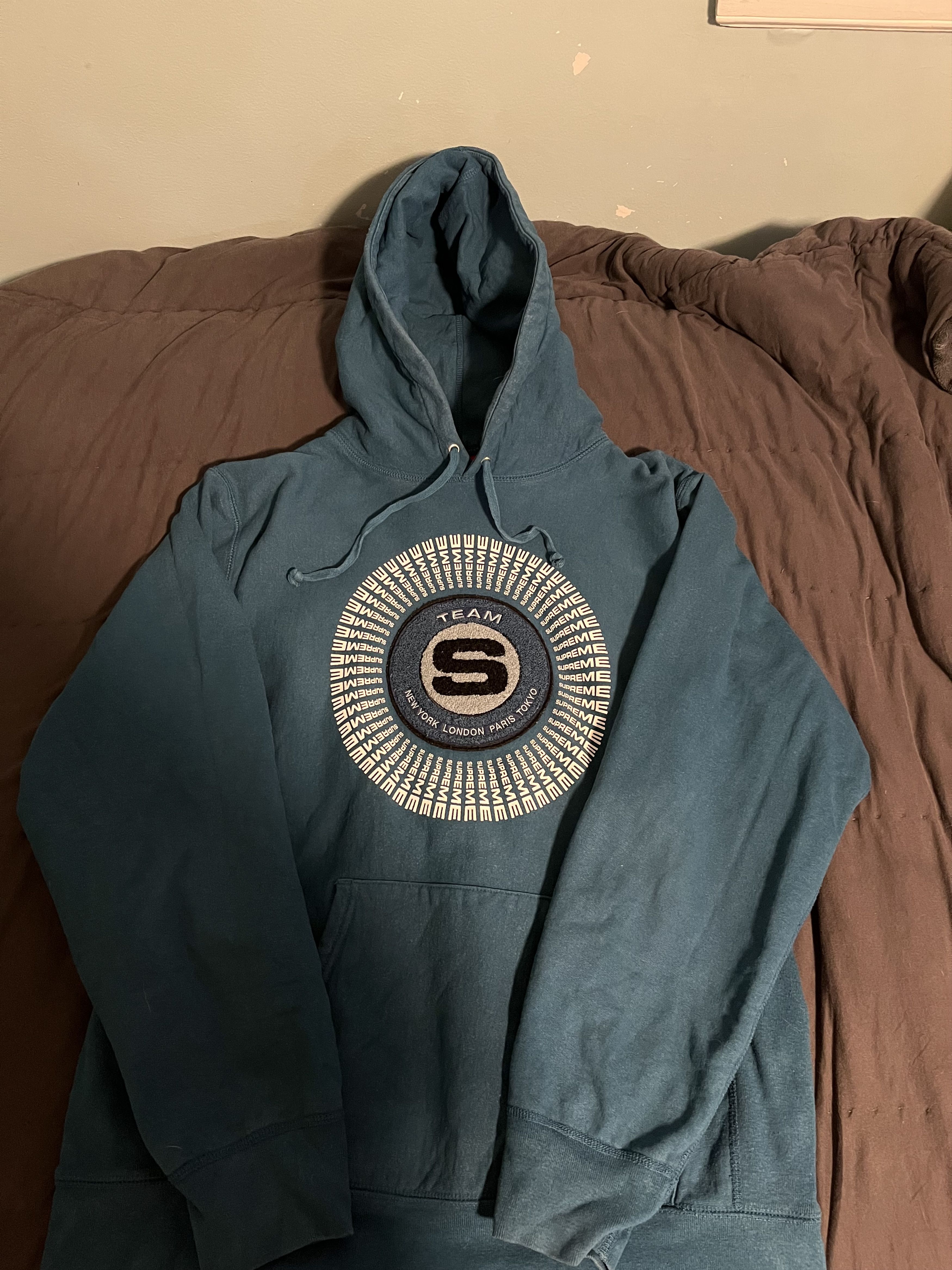 Supreme Patch Hoodie Grailed