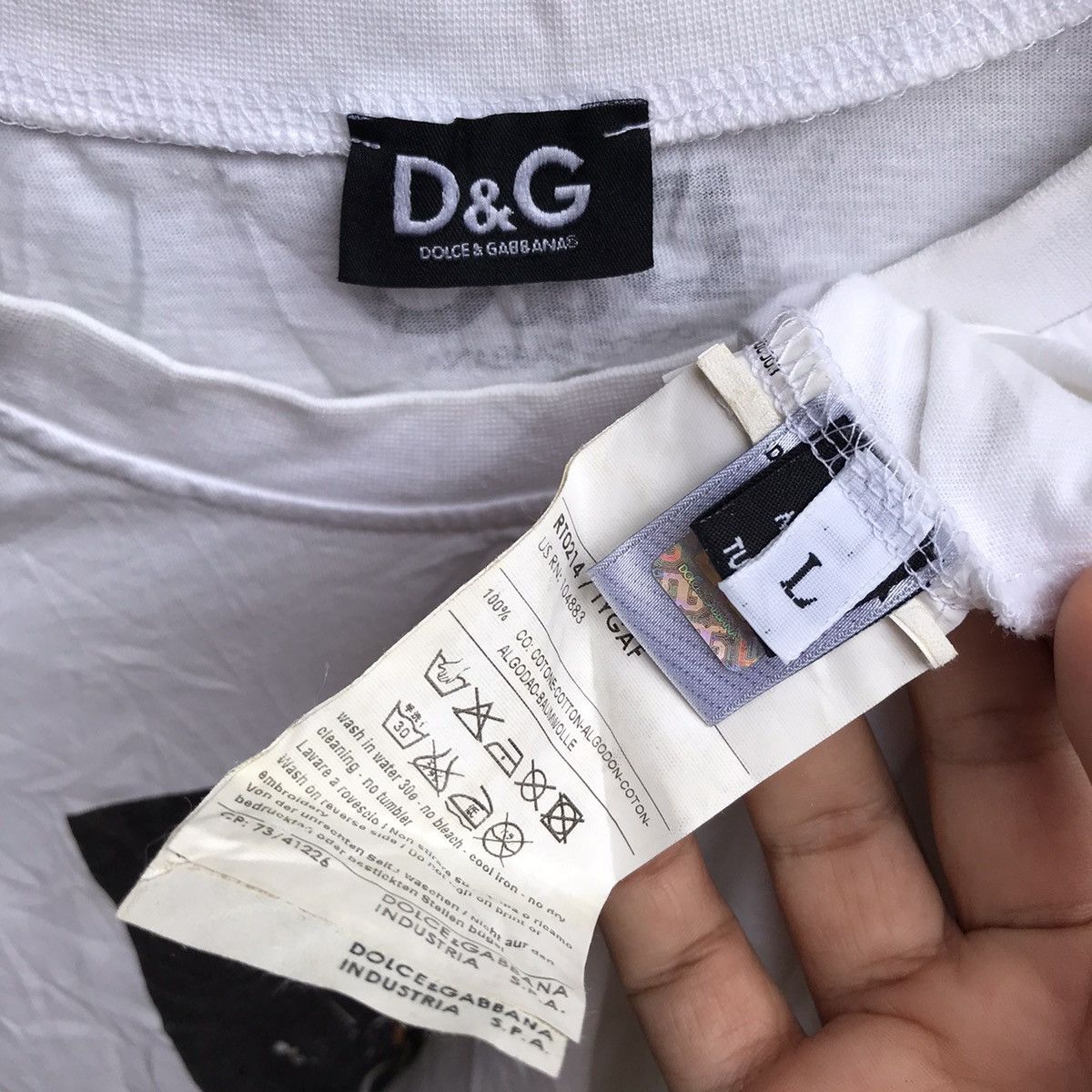 Dolce & Gabbana DOLCE and GABBANA photo tee yamaha motorcycle Size US M / EU 48-50 / 2 - 4 Thumbnail