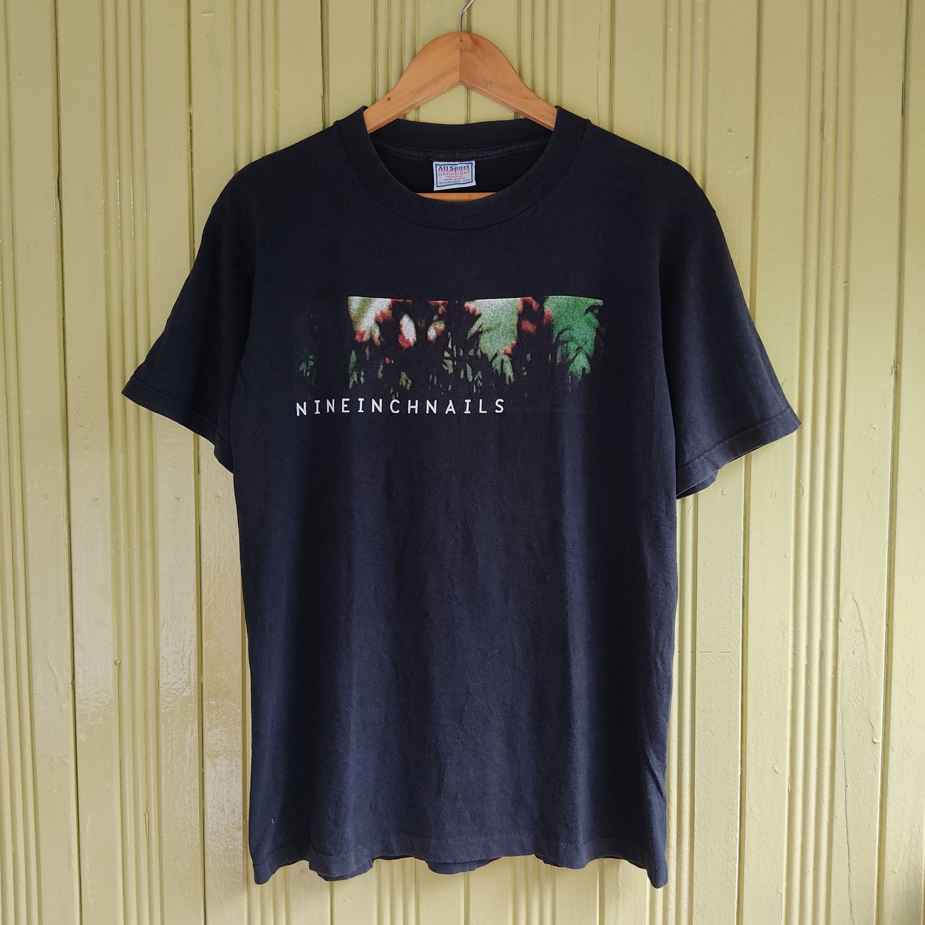 All Sport × Band Tees × Rock T Shirt Vintage Nine Inch Nails 90s 