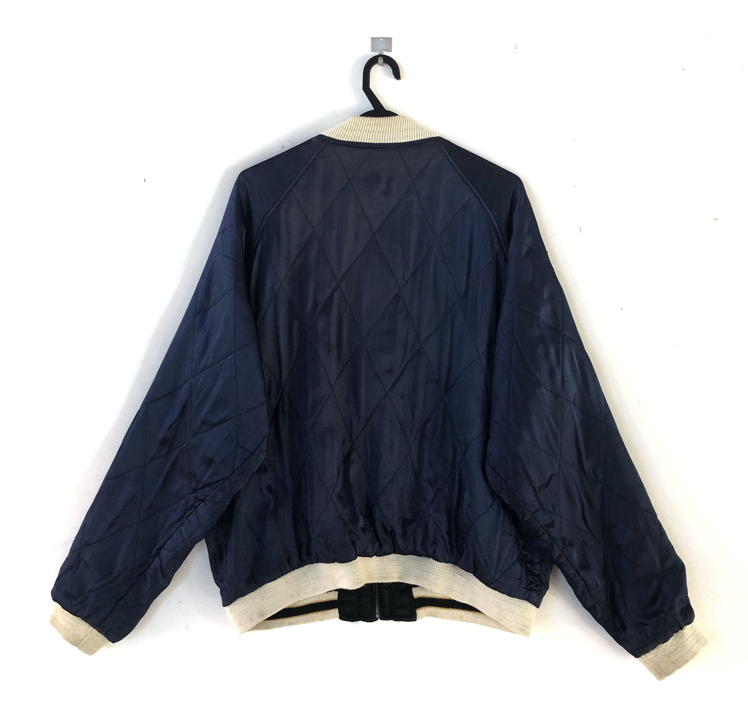 Japanese Brand VINTAGE REVERSIBLE SUKAJAN SATIN JACKET Size US L / EU 52-54 / 3 - 3 Thumbnail