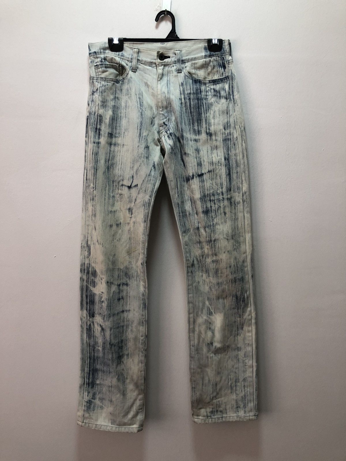 Designer × Japanese Brand × Seditionaries RUPERT EDGE Denim Pants Acid Wash Distressed Japan Size US 29 - 1 Thumbnail