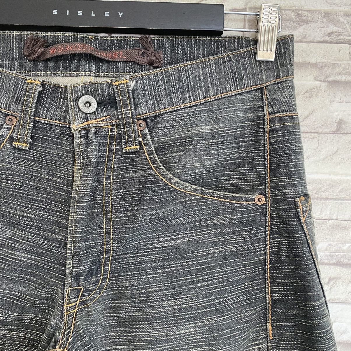 Japanese Brand Ghost Label NYC Denim Jeans Assymetrical Size US 30 / EU 46 - 6 Thumbnail