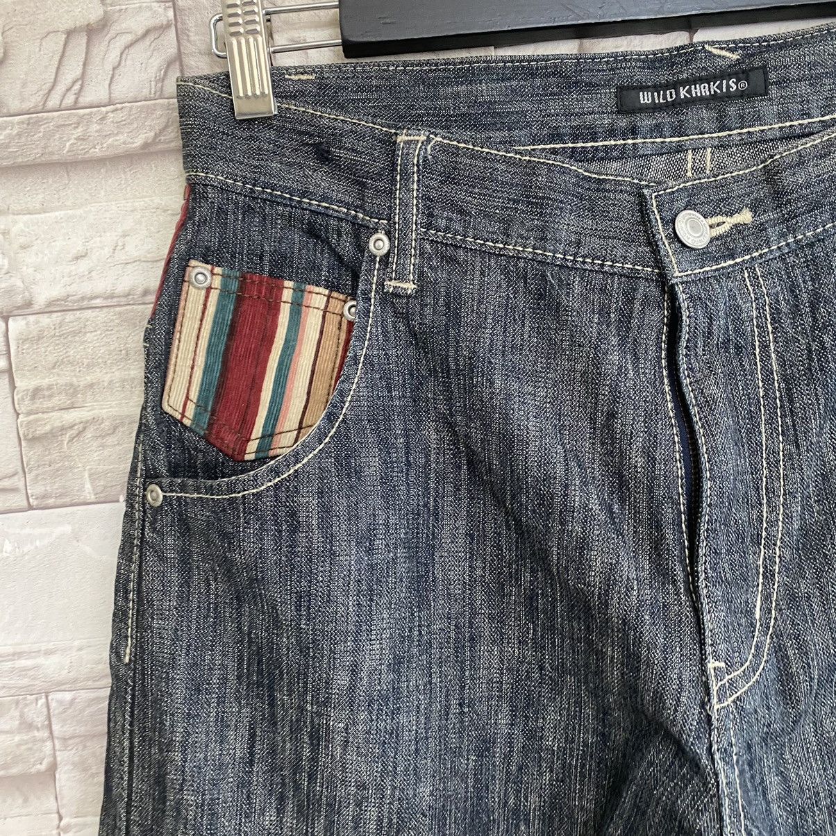 Japanese Brand Japanese Brand WILDKHAKIS Denim Hybrid Jeans Size US 31 - 7 Thumbnail