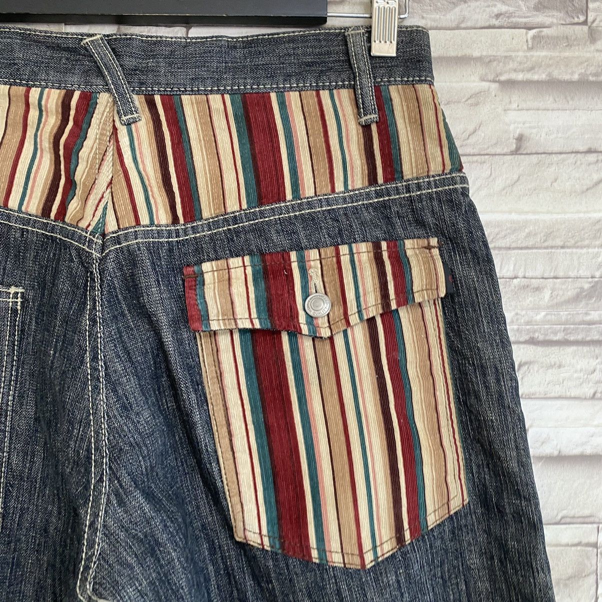 Japanese Brand Japanese Brand WILDKHAKIS Denim Hybrid Jeans Size US 31 - 1 Thumbnail