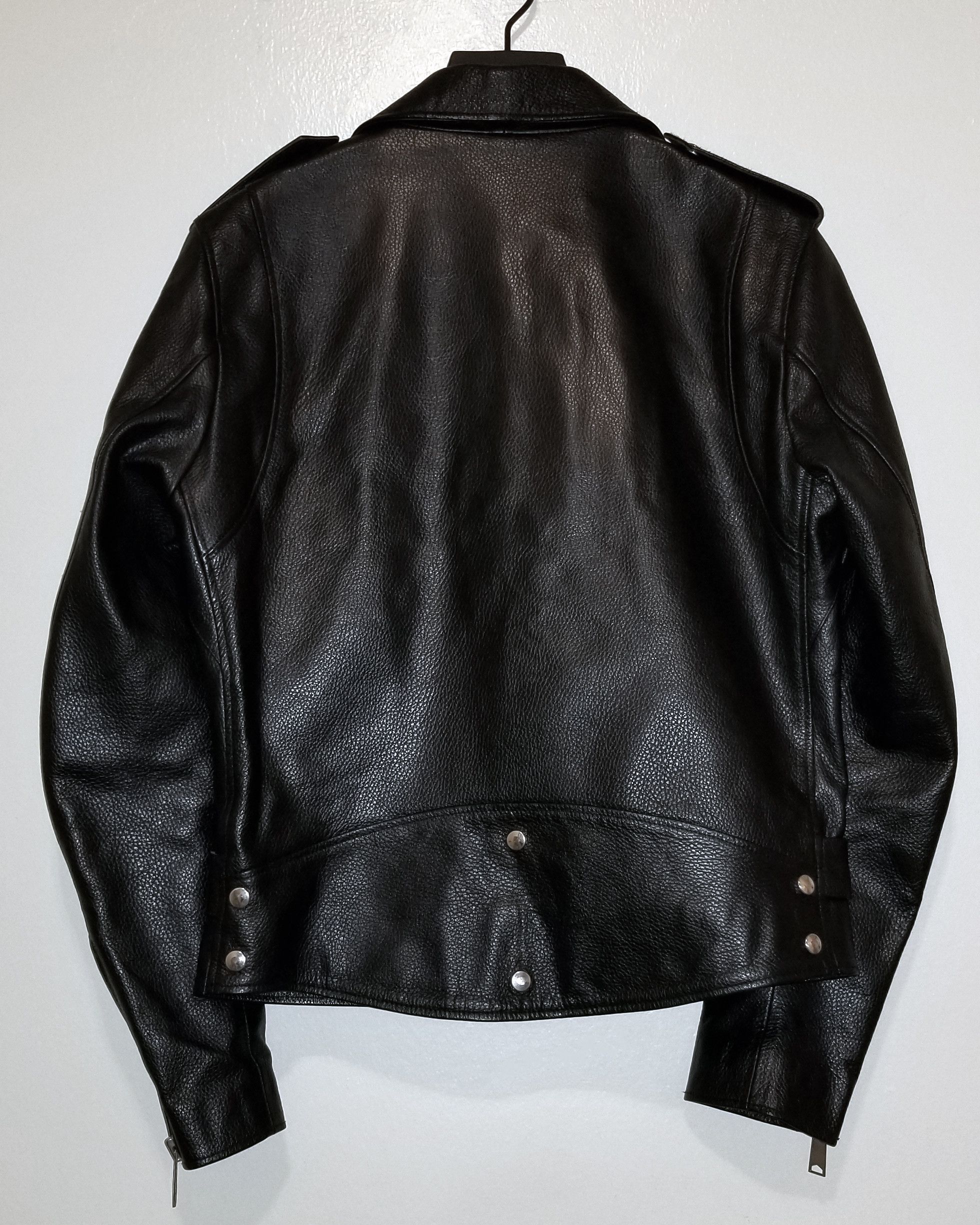 Sandro Sandro Calf Leather Biker Jacket Size US S / EU 44-46 / 1 - 3 Thumbnail