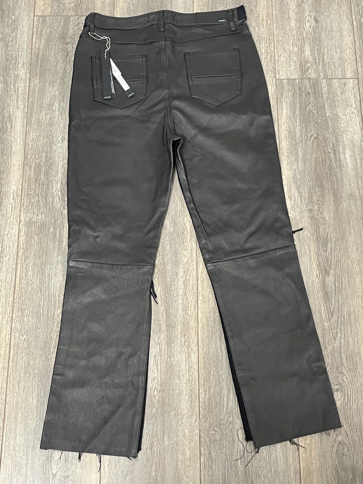 Amiri Amiri Cropped Flare Jean ‘Black’ Size US 30 / EU 46 - 5 Thumbnail