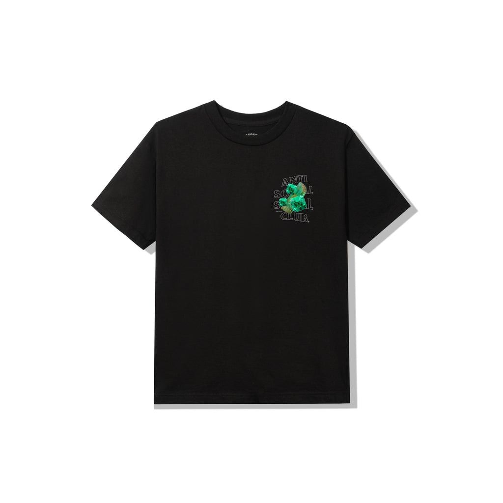 DS ASSC outline Logo Crystal Bussin Black Tee BAPE kith Kaws