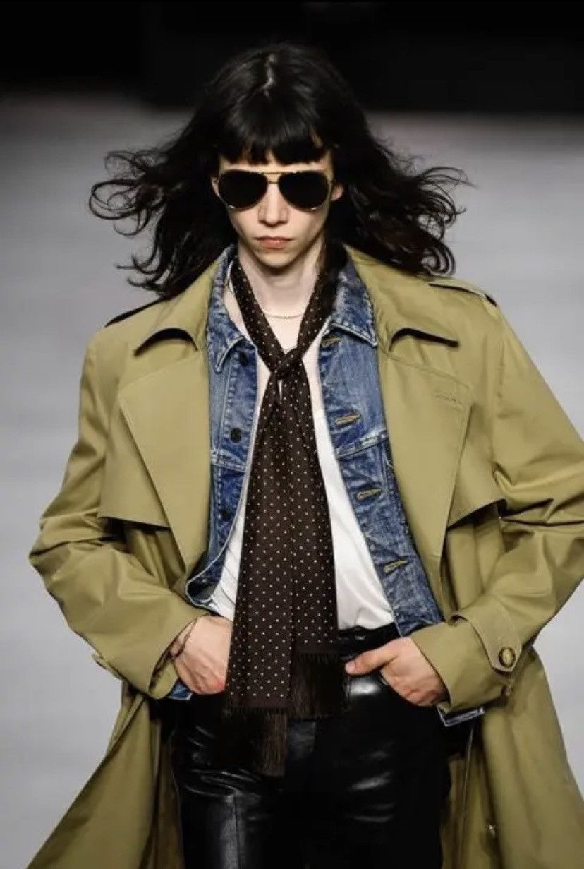 Celine Celine Classic Trench coat 2020 by Hedi Slimane in Camel Grailed