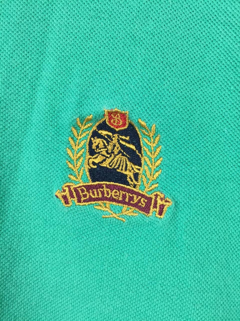 Burberry Vtg Burberrys of London Made In England Polo Tee Size US L / EU 52-54 / 3 - 4 Thumbnail