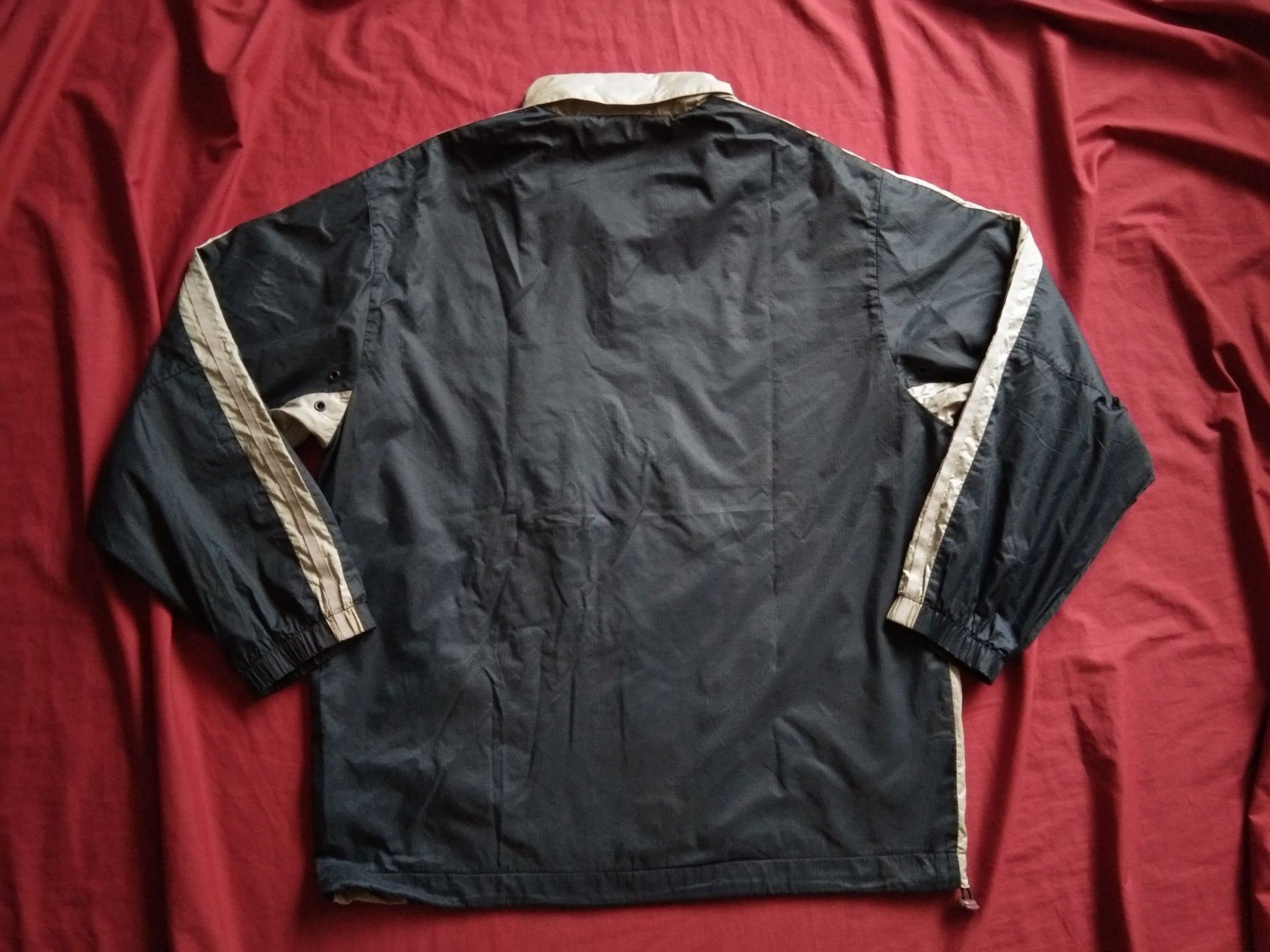 Nike VTG NIKE Swoosh Lined Jacket Coat 2000s Y2K Size US L / EU 52-54 / 3 - 3 Thumbnail