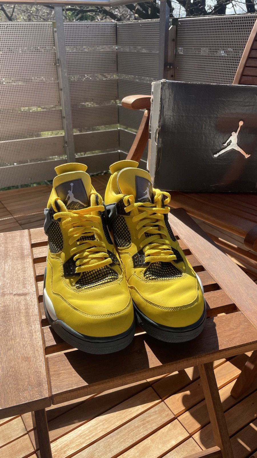 Jordan Brand Air Jordan 4 Retro LS Lightning 2006 Size US 13 / EU 46 - 1 Thumbnail