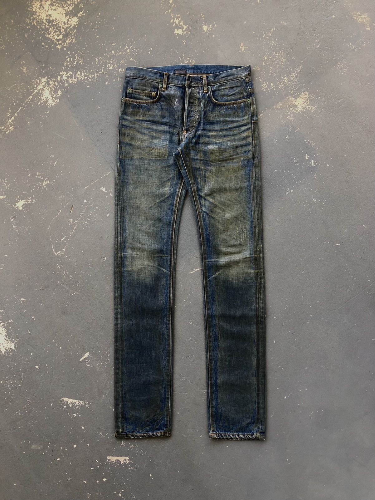 Dior × Hedi Slimane Dior Homme AW03 Luster Reissued Waxed Clawmark 