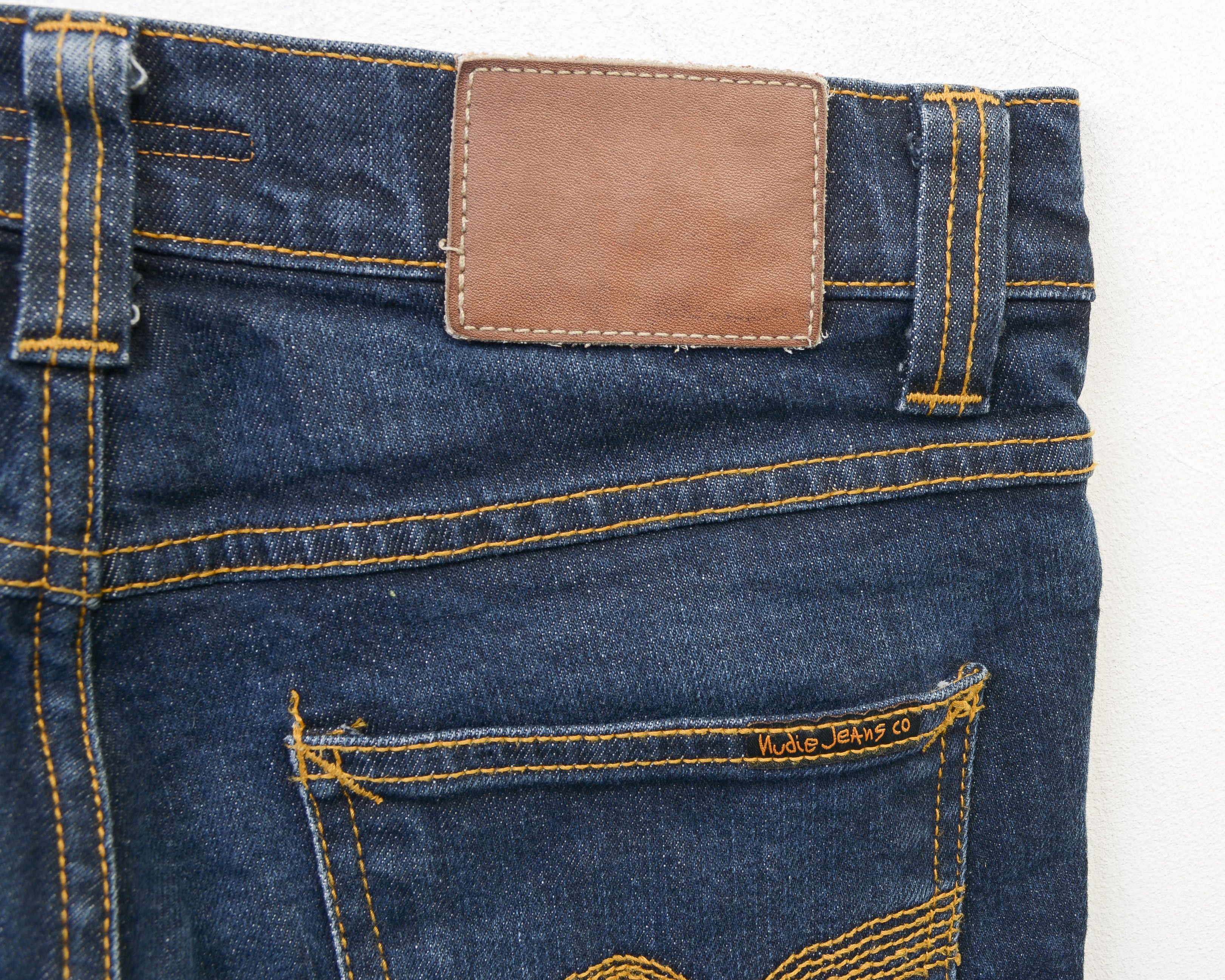Nudie Jeans Thin Finn Org Dry Twill W30 L32 Denim Trousers Slim Jeans Size US 30 / EU 46 - 5 Thumbnail