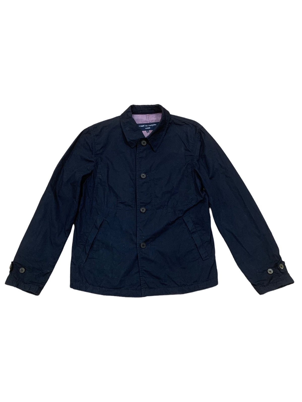 🔥Comme des Garcons Homme Navy Blue Jacket(J1)