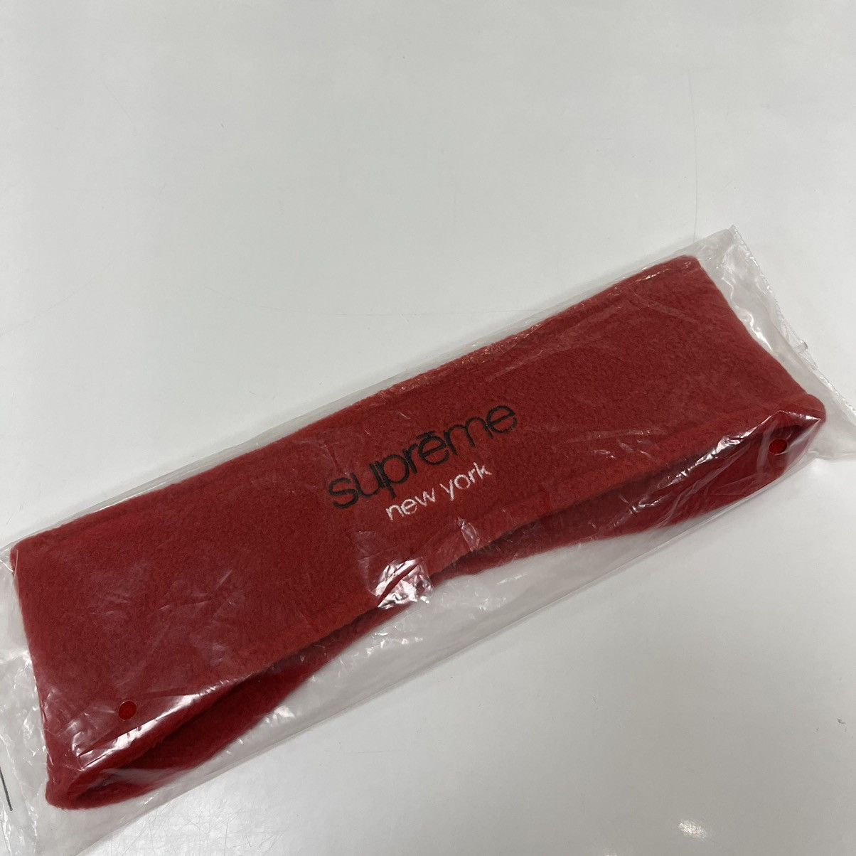 Supreme Supreme Polartec Headband Red Size ONE SIZE - 1 Thumbnail