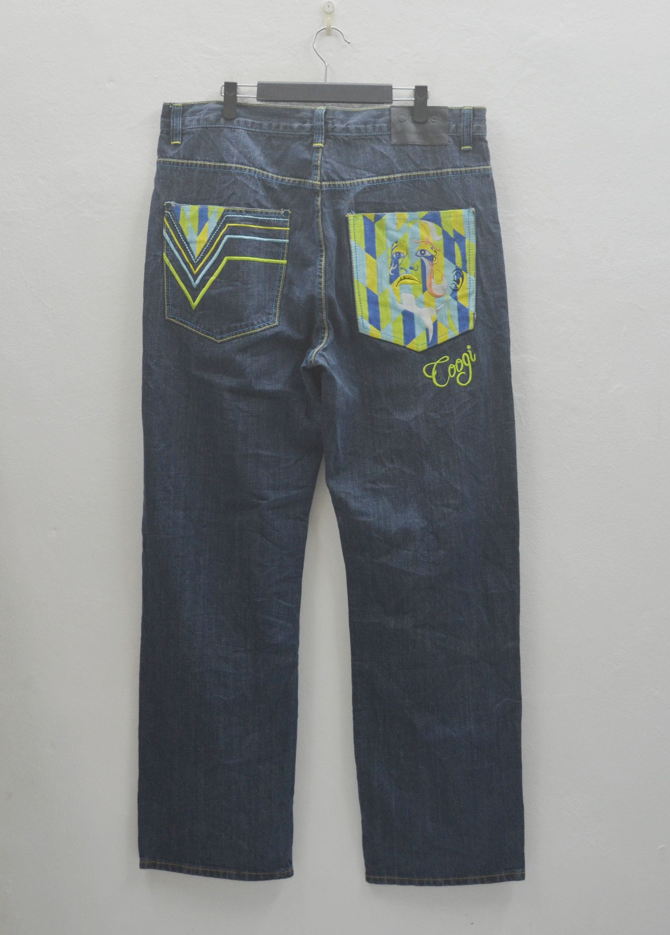 image of Coogi Authentic Australian Hip Hop Rappers Jeans, Men's (Size 38)