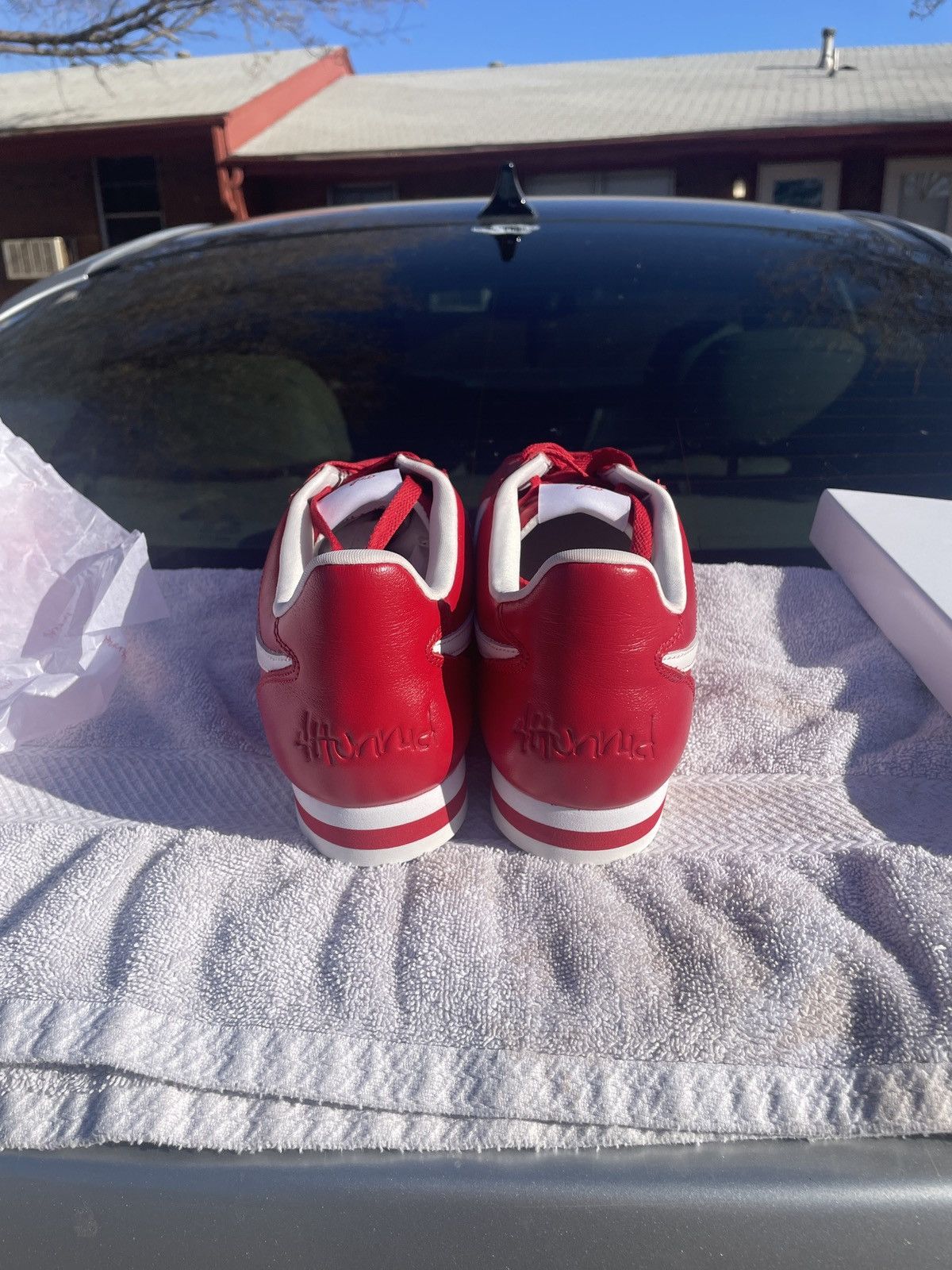 4HUNNID Yg 4hunnid X The Flame (DS) Size US 11 / EU 44 - 4 Thumbnail