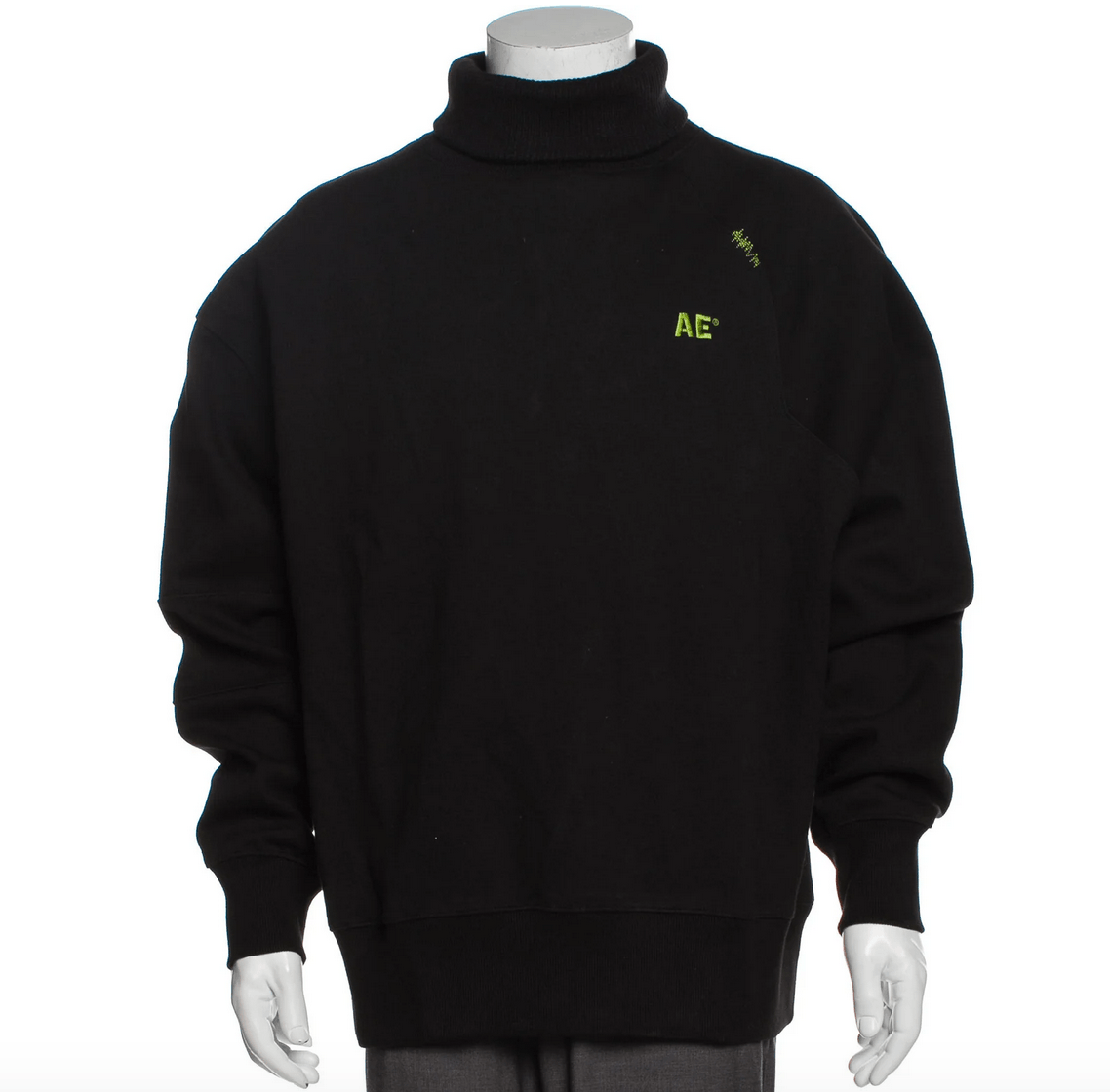 Ader Error Ader Error Black Logo Turtleneck Sweater Jumper F/W 19 
